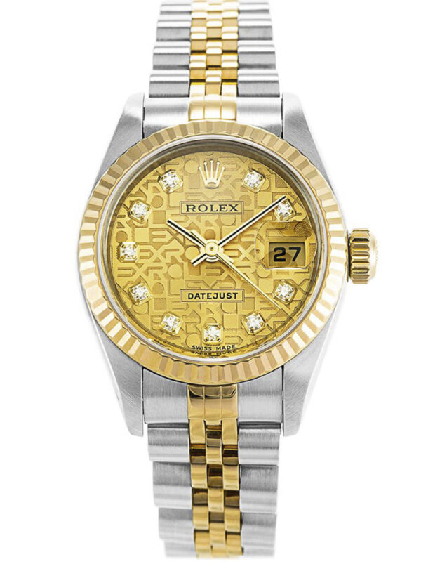 Rolex Datejust 26mm Gold Dial 79173