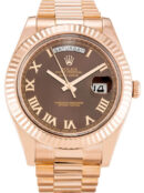 Rolex Day-Date II 40mm Chocolate Dial 218235