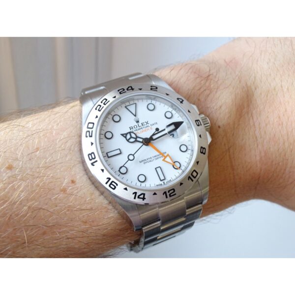 Rolex “Polar” Explorer II 42mm White Dial 226570 WSO - Image 4