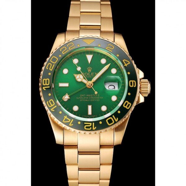 Superclone Rolex GMT-Master II 40mm Green Dial 116718LN - Image 2